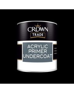 Crown Acrylic Primer Under Coat 1ltr White (5024172)