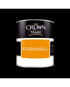 Crown Trade Eggshell 1ltr White (5027036)