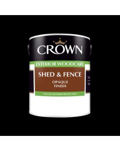 Crown Shed & Fence Paint 5ltr Green (5088438)