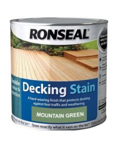Ronseal 2.5ltr Mountain Green Decking Stain