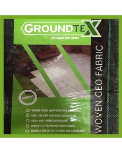 Groundtex Weed Control & Stabilisation 83GSM 1mtr x 15mtr (Green label)