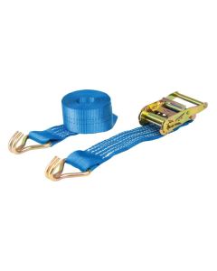 Warrior Ratchet Strap 2 Tonne With Claw Hooks 5mtr