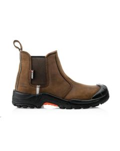 Buckler Nubuckz Brown Dealer Boot Size 10 (S3/HRO/SRC) (NKZ101BR)