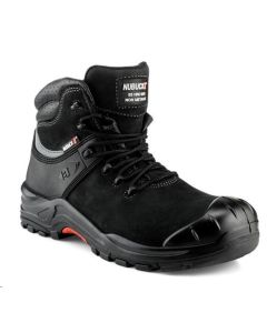 Buckler Nubuckz Black Lace Boot Size 10 (S3/HRO/SRC) (NKZ102BL)