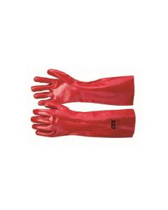 OX PVC Gauntlets Red XL (S246845)