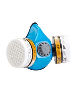 OX Twin Filter Half Mask Respirator (S247801)