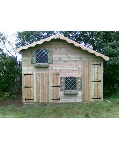 Tanalised Logroll Abbey Playhouse 10ft x 6ft