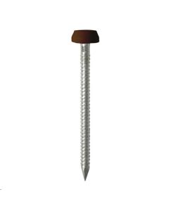 Timco Polymer Headed Pin 25mm Mahogany (PP25M) - approx 250 nails