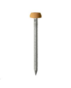 Timco Polymer Headed Pin 30mm Oak (PP30O) - approx 250 nails
