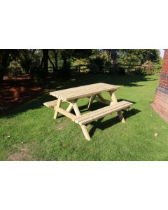 Heavy Duty Picnic Table 1500mm - Sits 6