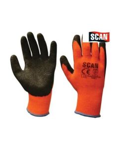 Latex Coated Thermal Gloves - Size 9 (5 Pairs) (SCAGLOKSTH5)