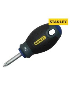 Stanley FatMax® Stubby Screwdriver Pozidriv Tip PZ1 x 30mm (STA065408)