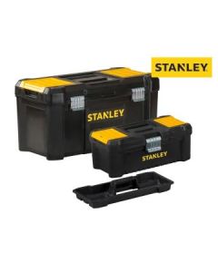 Stanley Essential Toolbox Bonus Pack 32cm (12.1/2in) & 48cm (19in) (STA175772)