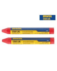 Irwin Crayons Red (STL666012) - 2pc