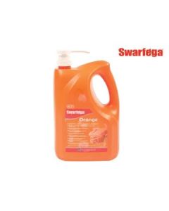 Swarfega Orange Hand Cleaner Pump Top Bottle 4ltr - Including Free T-Shirt