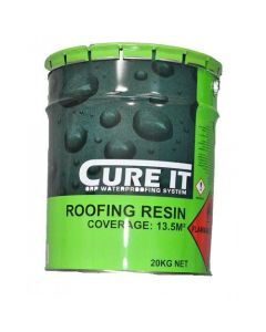 Cure It Roofing Topcoat 10kg Graphite Grey