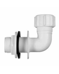 Polypipe Overflow Bent Tank Connector 21.5mm (VP50)