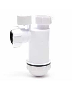 Polypipe Bottle Trap 32mm With 75mm Seal Anti-Syphon (WP45PV)