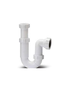 Polypipe 40mm Adjustable Tubular Swivel Trap (P) 75mm Seal (WT63)