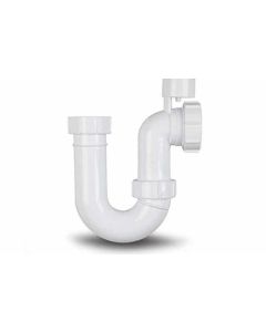 Polypipe Adjustable Tubular Swivel Trap (P) 75mm Seal Anti-Syphon 32mm (WT64PV)