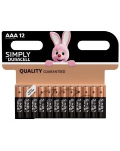 Duracell Simply AAA Batteries (S5939) - 12pc