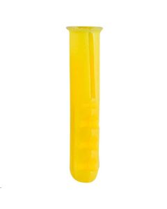 Timco Plastic Plug 25mm Yellow (YPLUGP) - 50pc